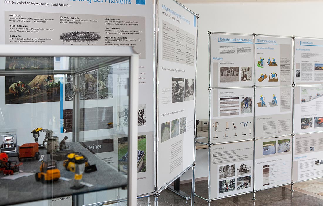 Rueckblick der Pflasterausstellung