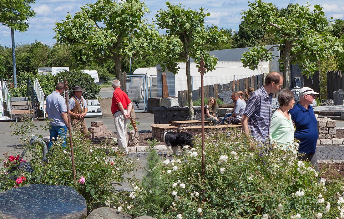 Rueckblick der Pflasterausstellung